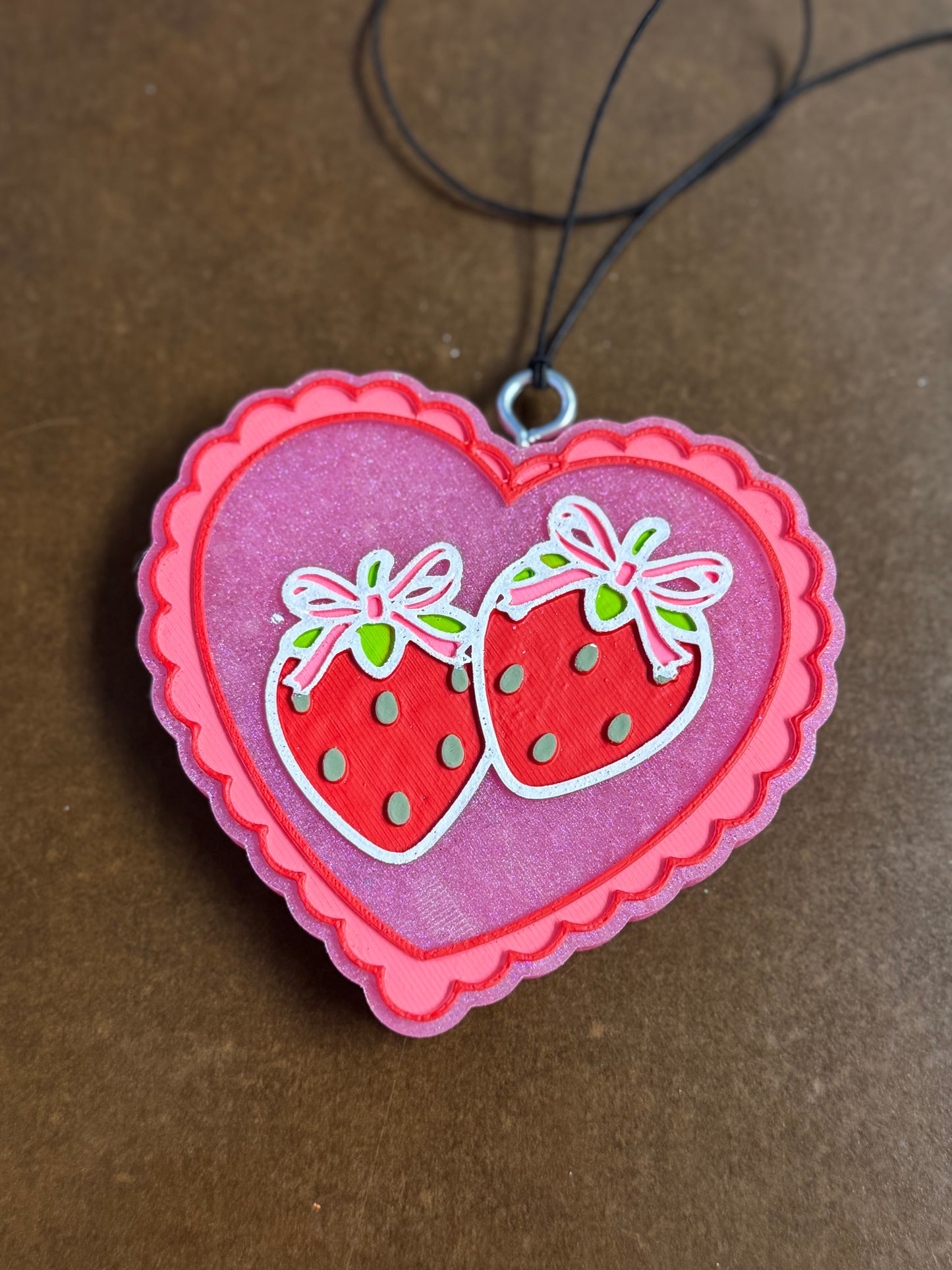 Heart with Strawberries