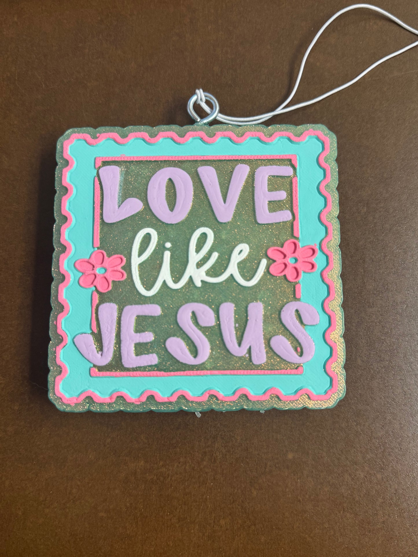 Love like Jesus stamp