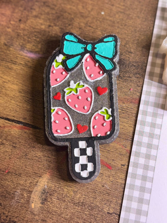 Strawberry Popsicle