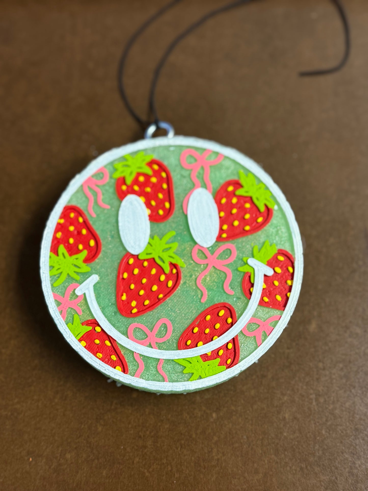 Strawberries & Bows Smiley