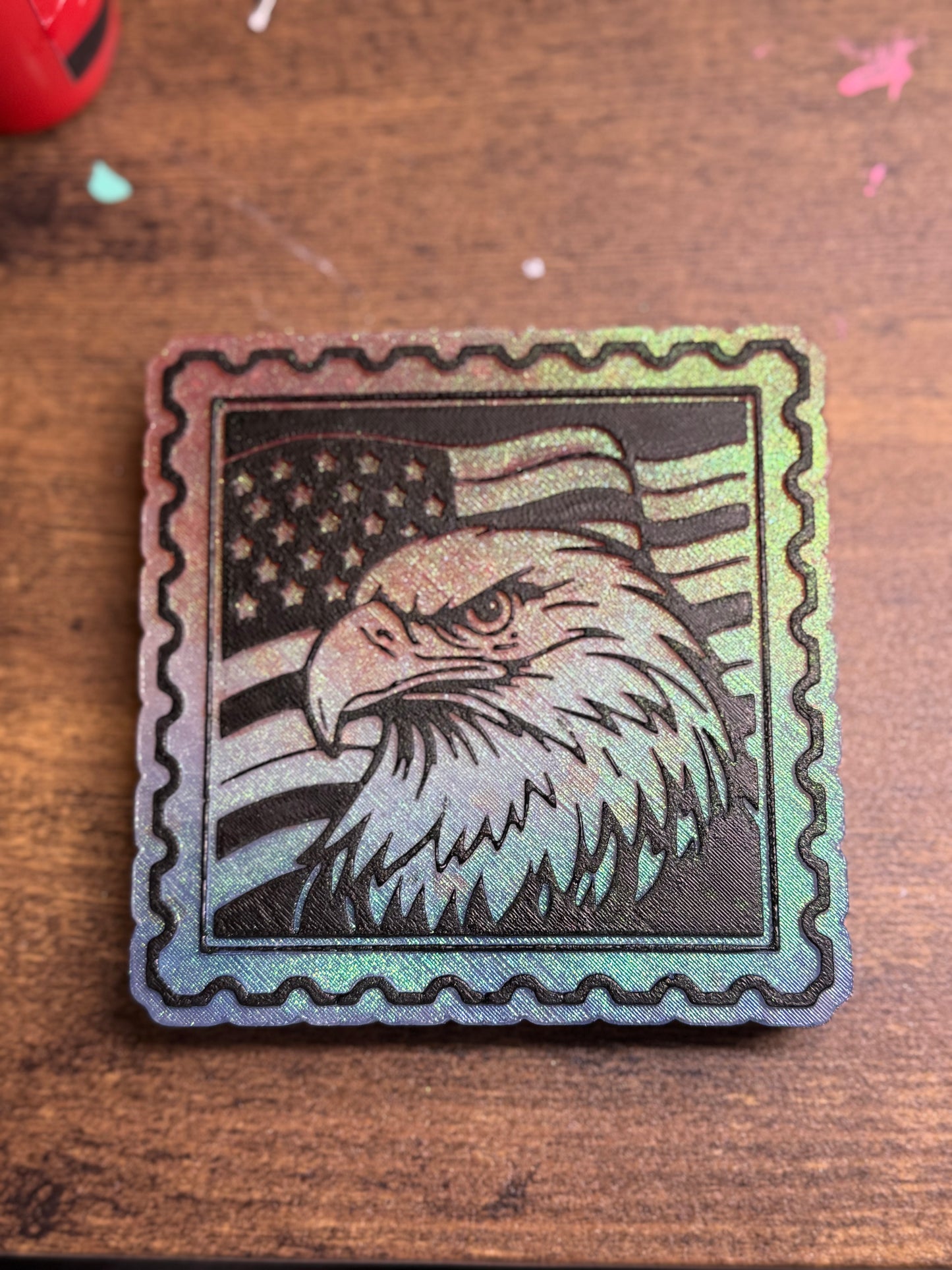 Eagle stamp