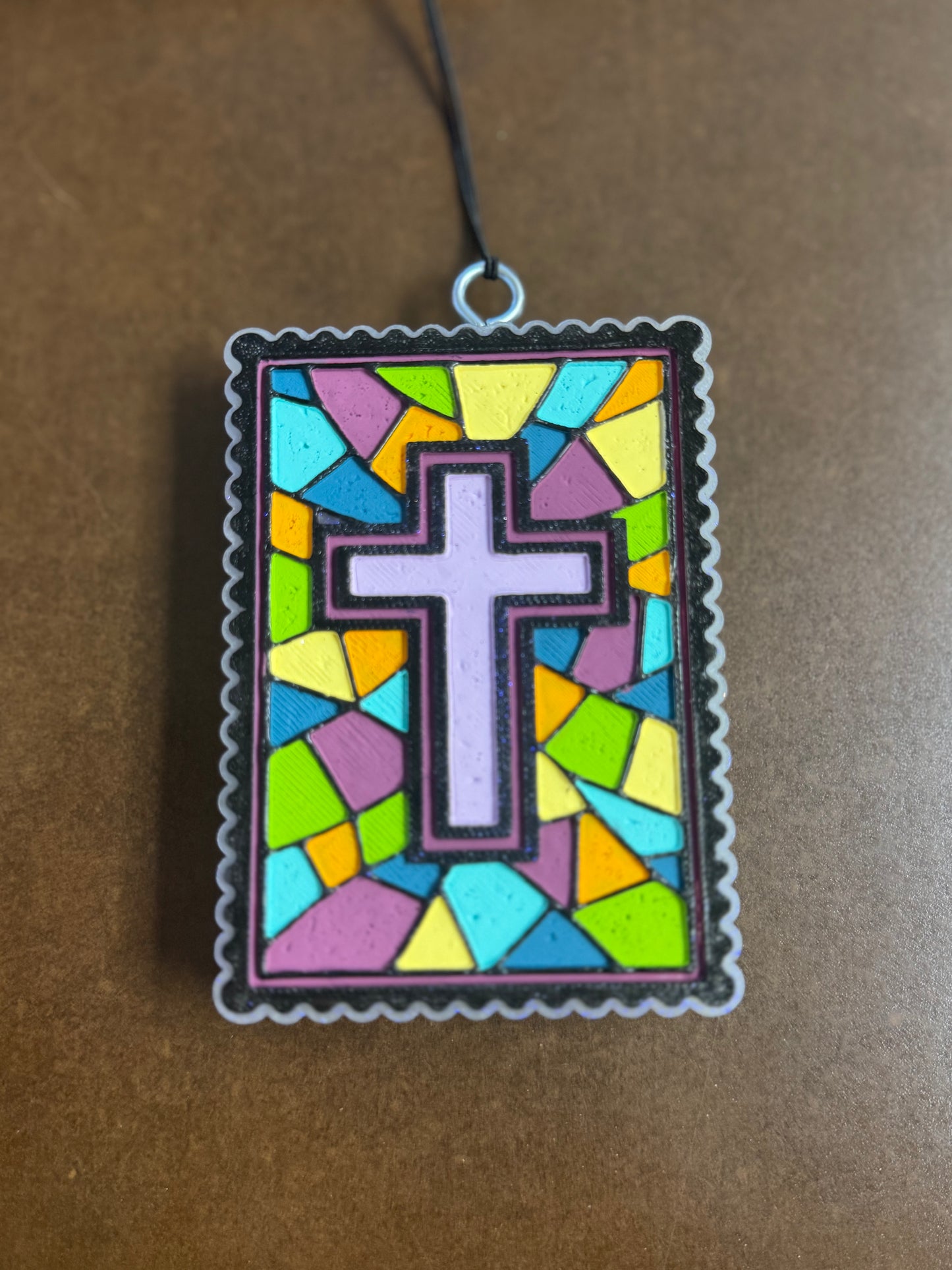 Stained Glass Cross