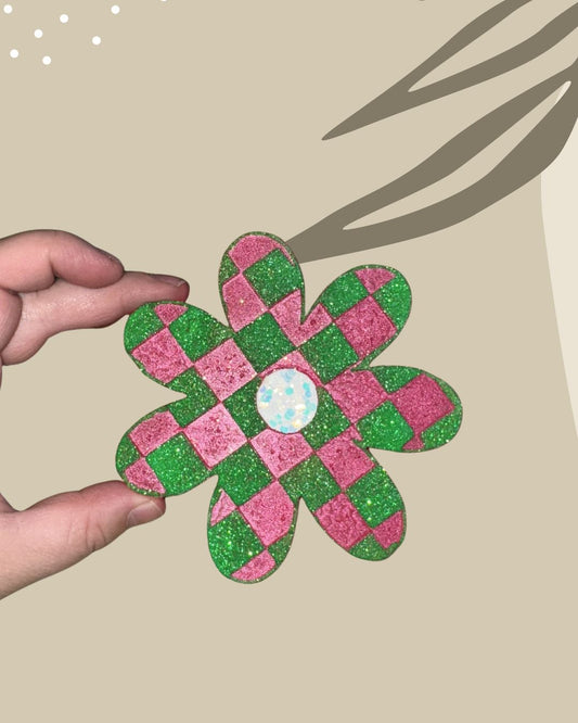 Checkered Flower
