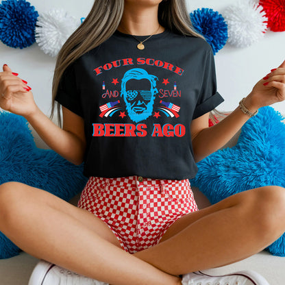 Four Score & Seven Beers Tee